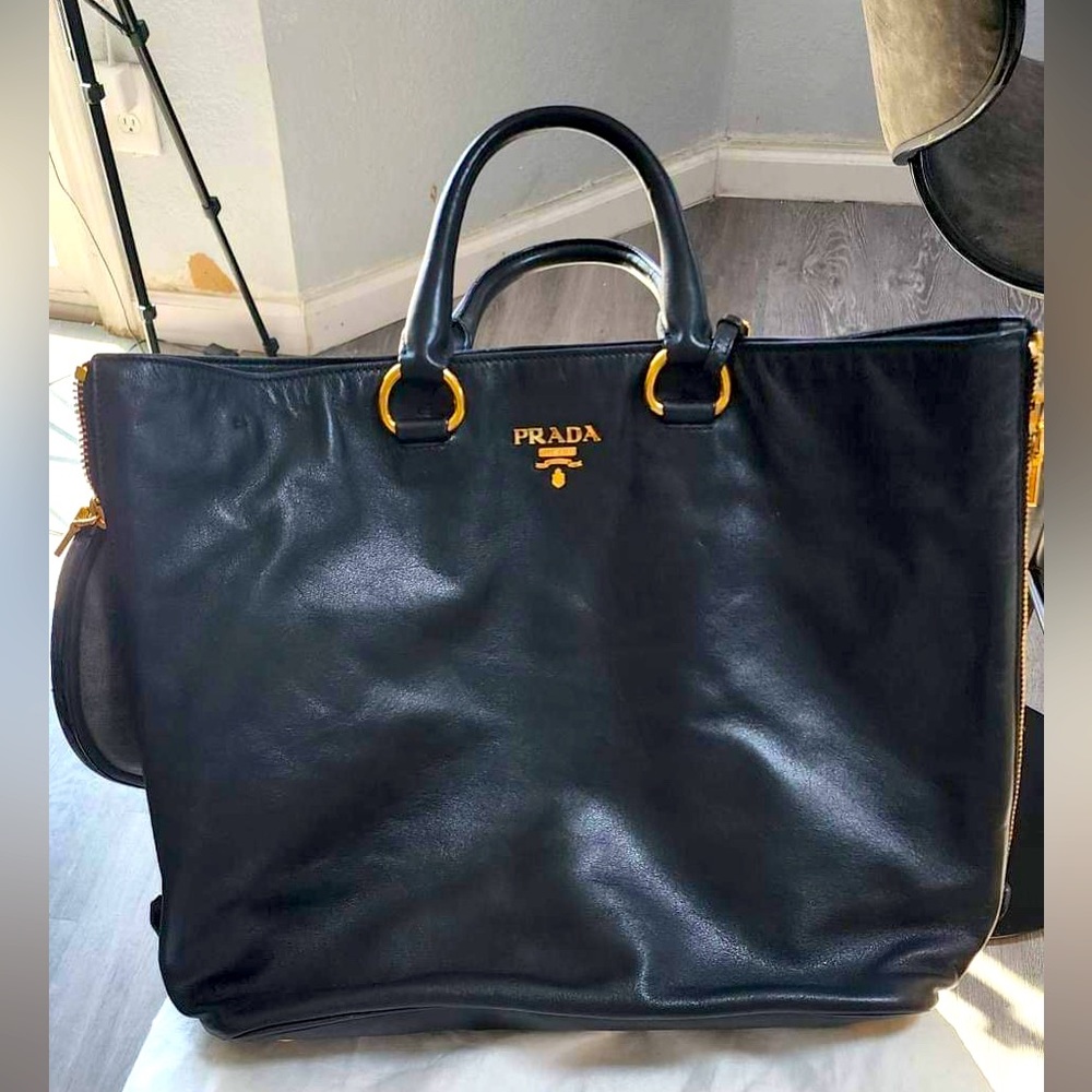 Prada Vitello Daino Two-Way Bag